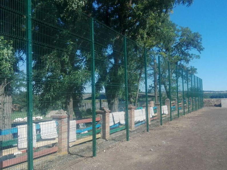 Ограждение территории ОАО "Имени Калинина"